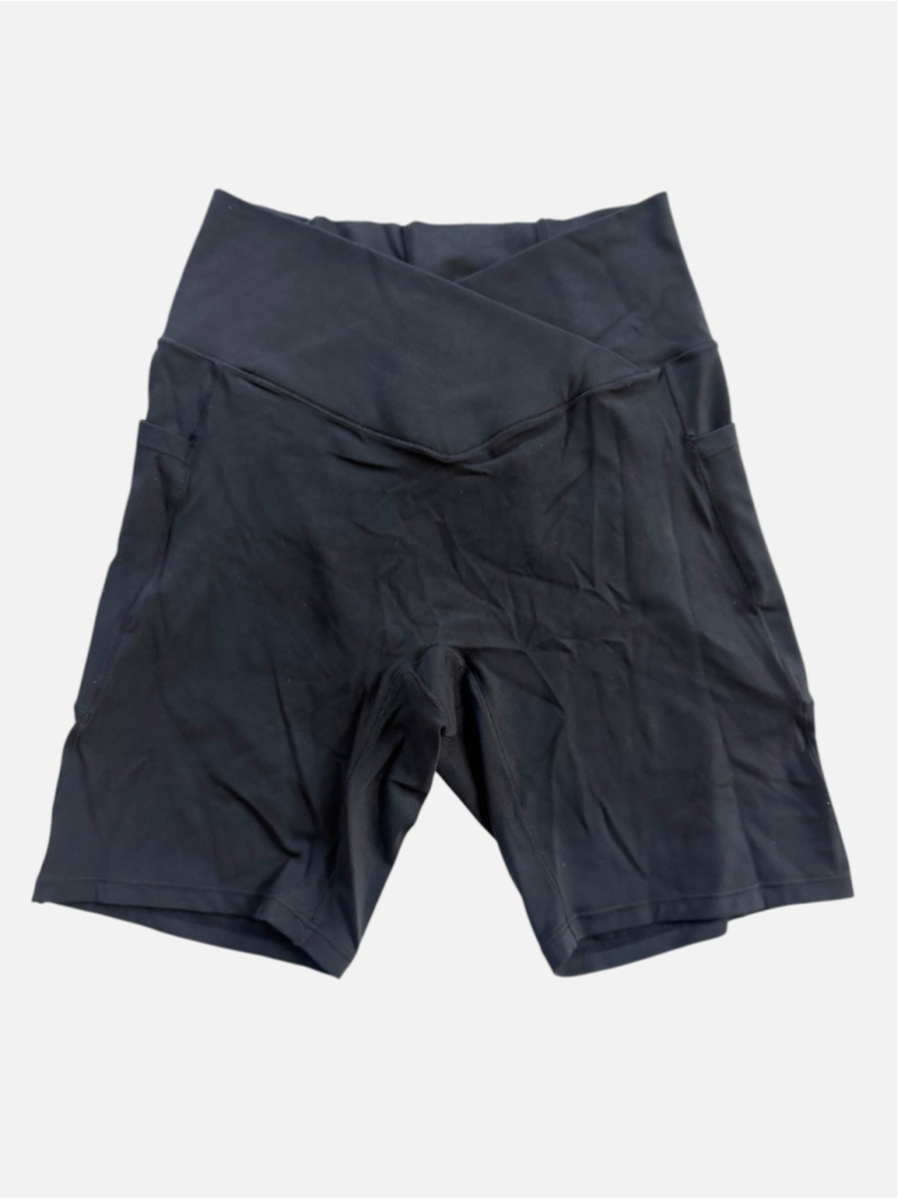 Size M Halara Crossover Yoga Biker Shorts